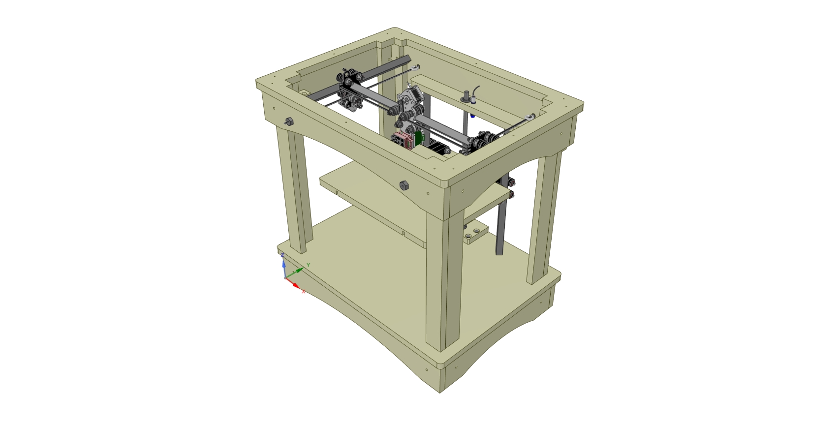 3D打印机模型